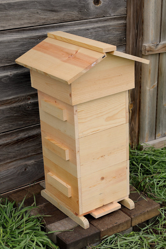 Fully Assembled Warre Bee hive - Simplify Your Beekeeping Journey